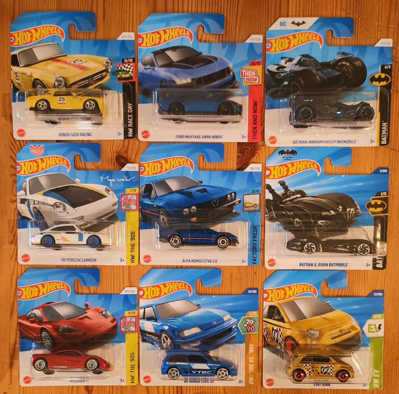 Hot Wheels Modellini d'auto: Sammlung von 9 Hot Wheels – Nuovo e nell'imballaggio originale da Basel venduto da Drbozzo