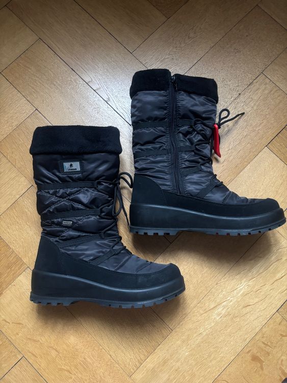 Bottes d'hiver pour femme - Chaudes - Doublées de fourrure - Mousse à mémoire de forme