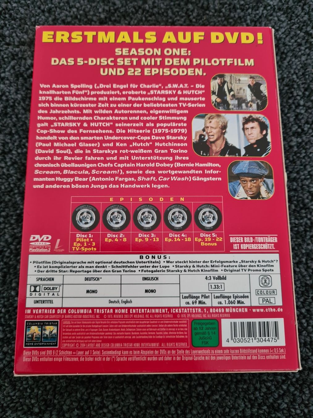 Tutti i DVDs: STARSKY & HUTCH STAFFEL 1 – Usato da Ruswil venduto da jan_bxl5 1