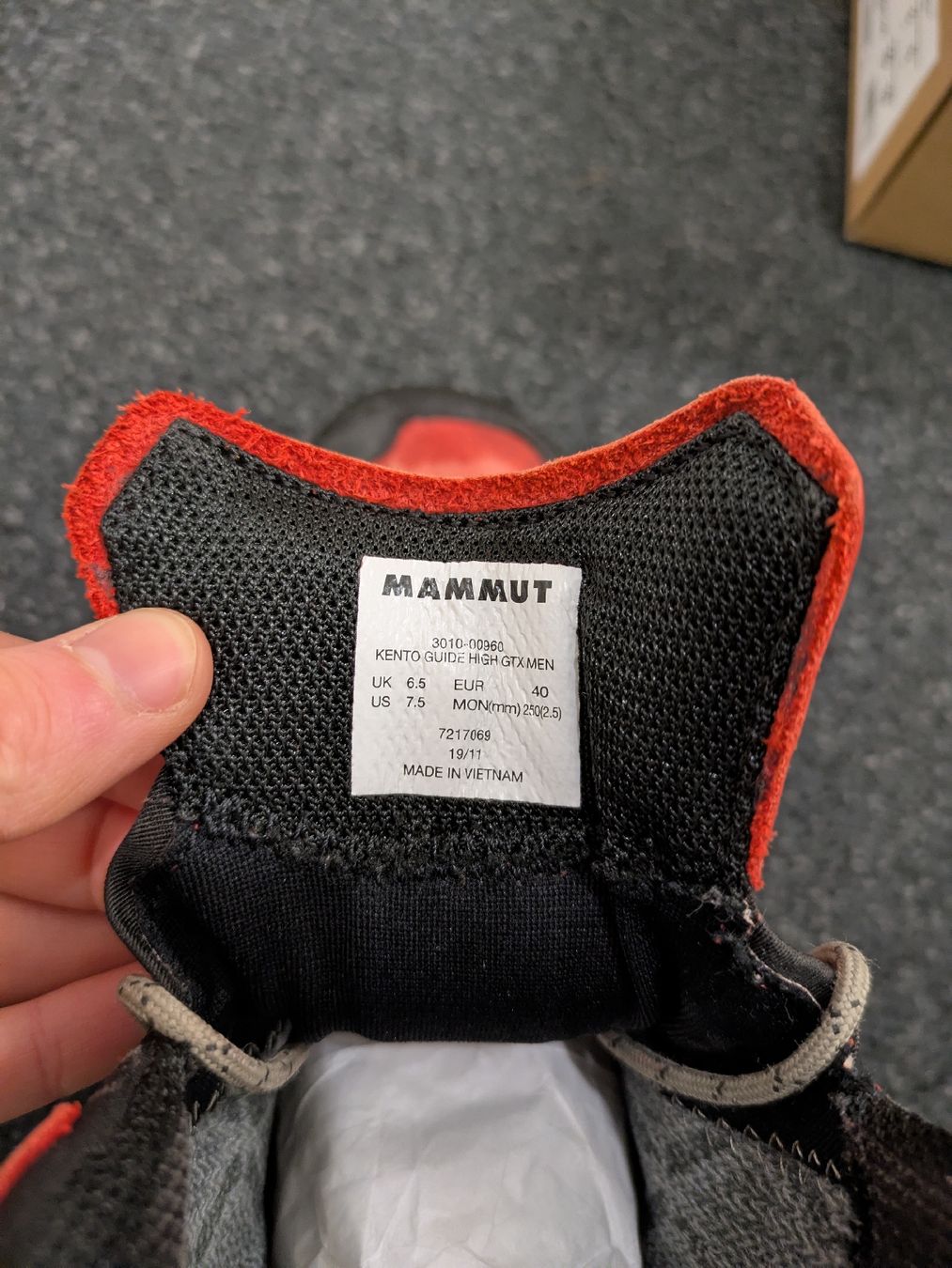 Mammut Chaussures hommes: Wanderschuhe Mammut GR. 40 – D'occasion à Zürich par mrs_s6nl 1