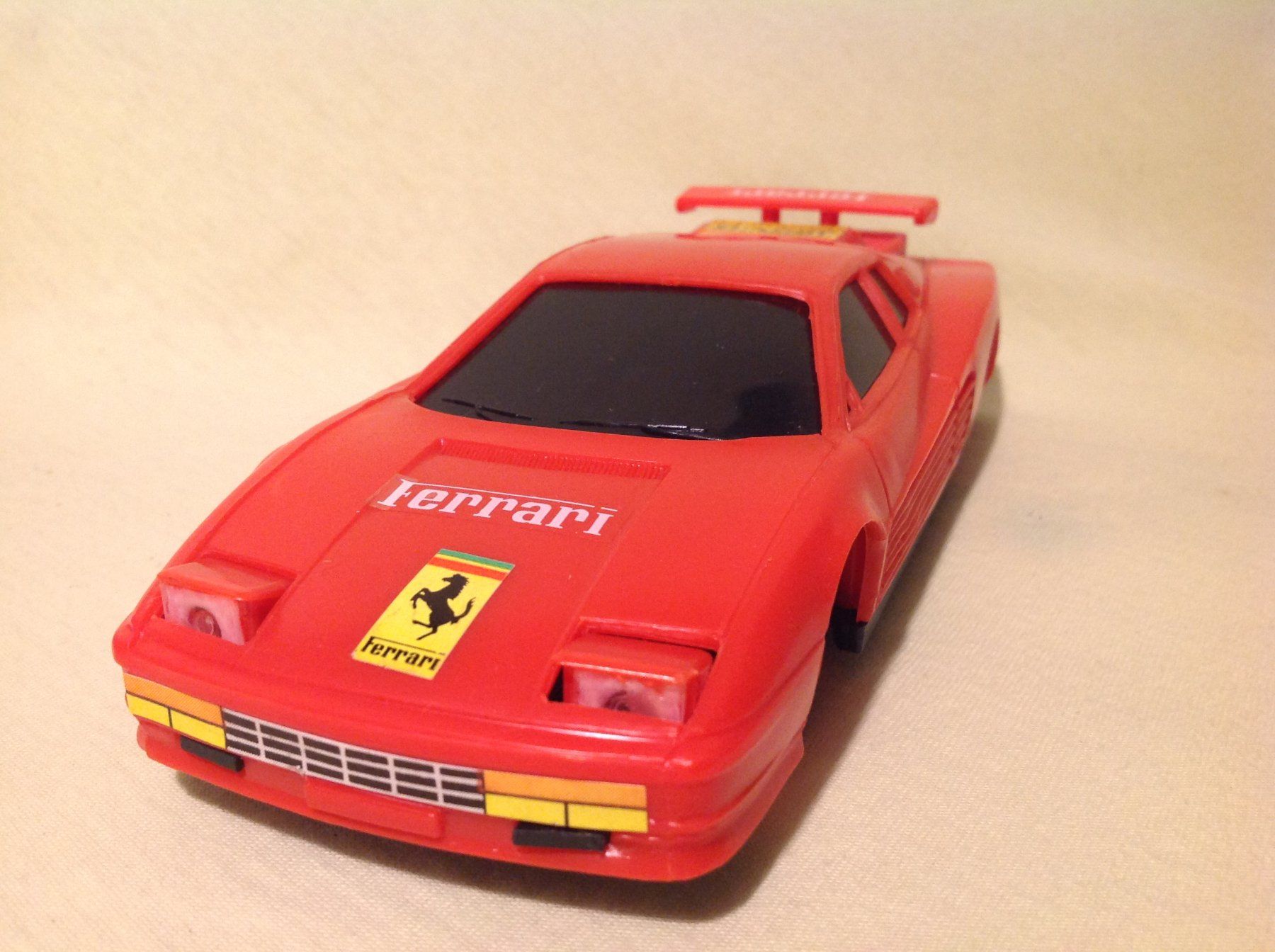 Ferrari Modellini d'auto: Ferrari Testarossa " Computer Racer"  Batterieantrieb , OVP – Usato da Seuzach venduto da Jage 4