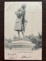 FERNEY près GENÈVE Statue de Voltaire à Ferney