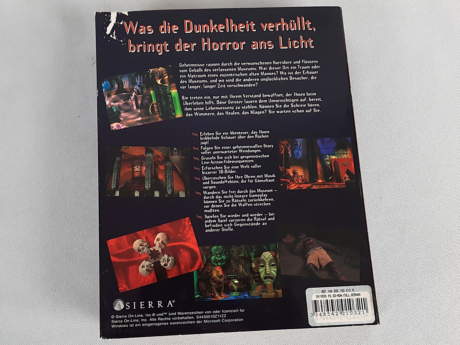 Spiele: SIERRA: "SHIVERS" – Gebraucht aus Beinwil am See von Restwert_Beinwil 2