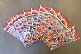 1x 3D - Sticker für Kinder - Cars Disney | Bogen | Stickers