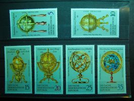 DDR 1972 Erd & Himmelsgloben **