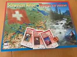 Brettspiel "Schweizer Reise", komplett