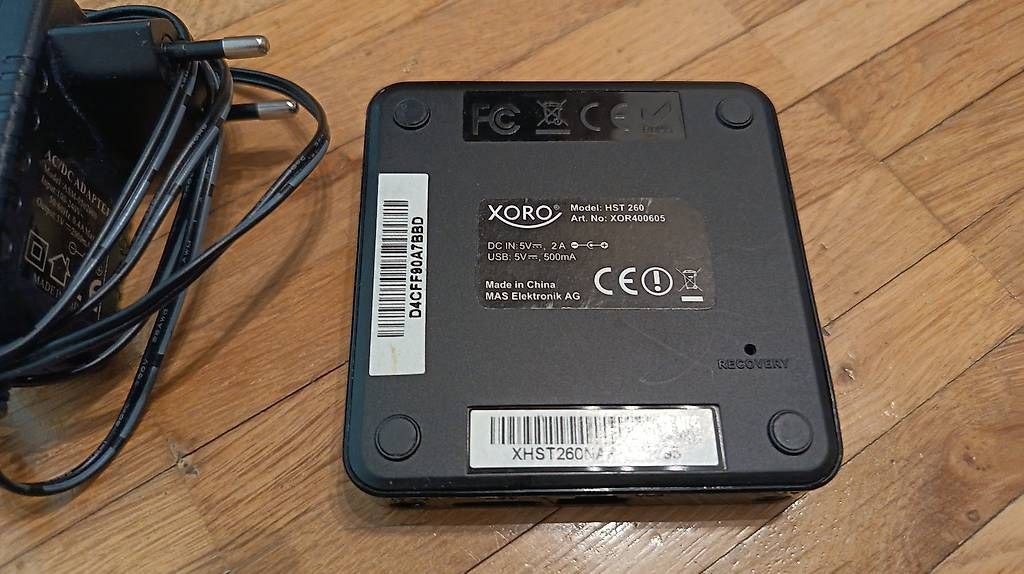 Sistemi audio & multimediali: Streaming Box Xoro HST 260 (gebraucht)  – Usato da Bonstetten venduto da thethreecats