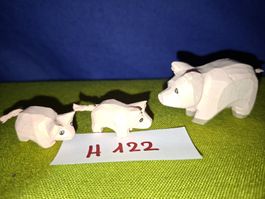 Holztiere,Bauernhof,Stall,URATJ H122