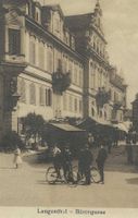 12.5.1919 Langenthal Bärengasse belebt/Sofortkaufen