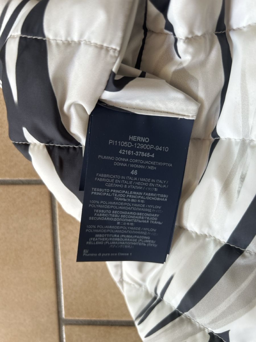 Herno Gilet & Giacche senza maniche: HERNO blouson réversible T 46 it – Nuovo (secondo la descrizione) da Genève venduto da donpepe10 4