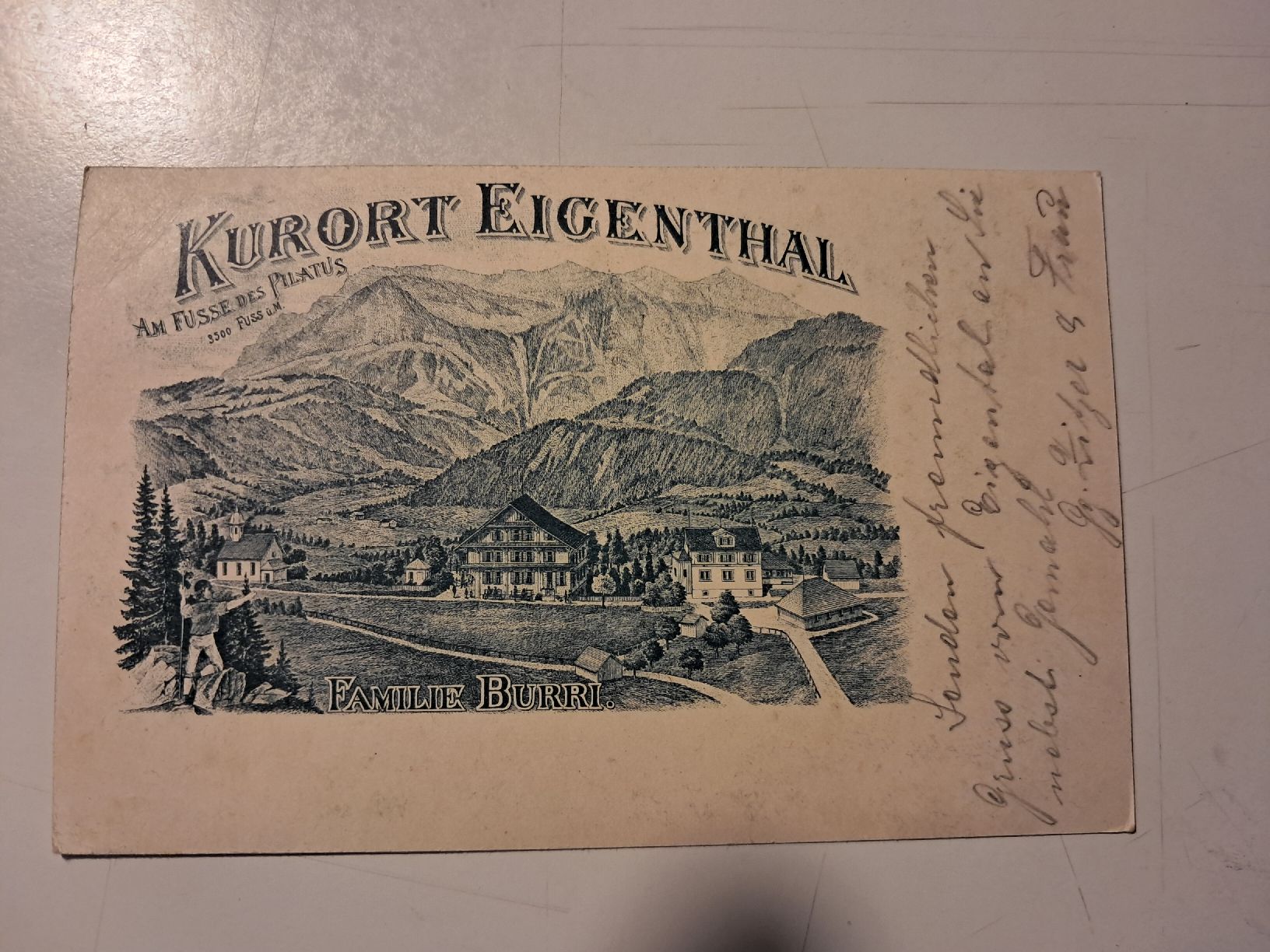 Cartoline postali: Eigenthal – Usato da Gorduno venduto da ema_7yhp