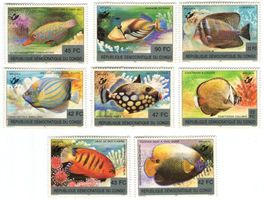 Briefmarken "Fische". Kongo