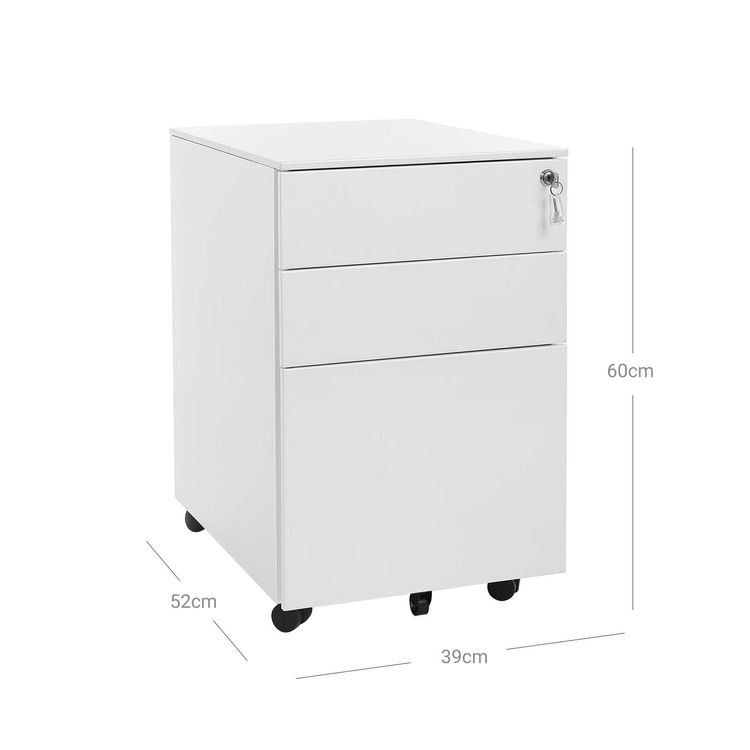 Banconi: Rollcontainer Stahl Büroschrank mit 3 Schubladen THOR – Nuovo e nell'imballaggio originale da Lachen SZ venduto da MAMORU-MOEBEL 7