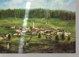 carte postale Tramelan 800ème