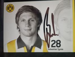 Sebastian Tyrala - BVB - Borussia Dortmund - Handsigniert