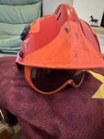 Casque pompier CGF Gallet rouge taille 53 à 62