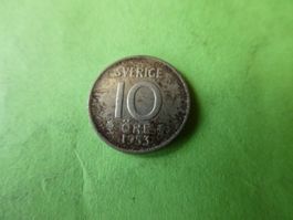 Schweden 1953, 10 Oere - Silber .400