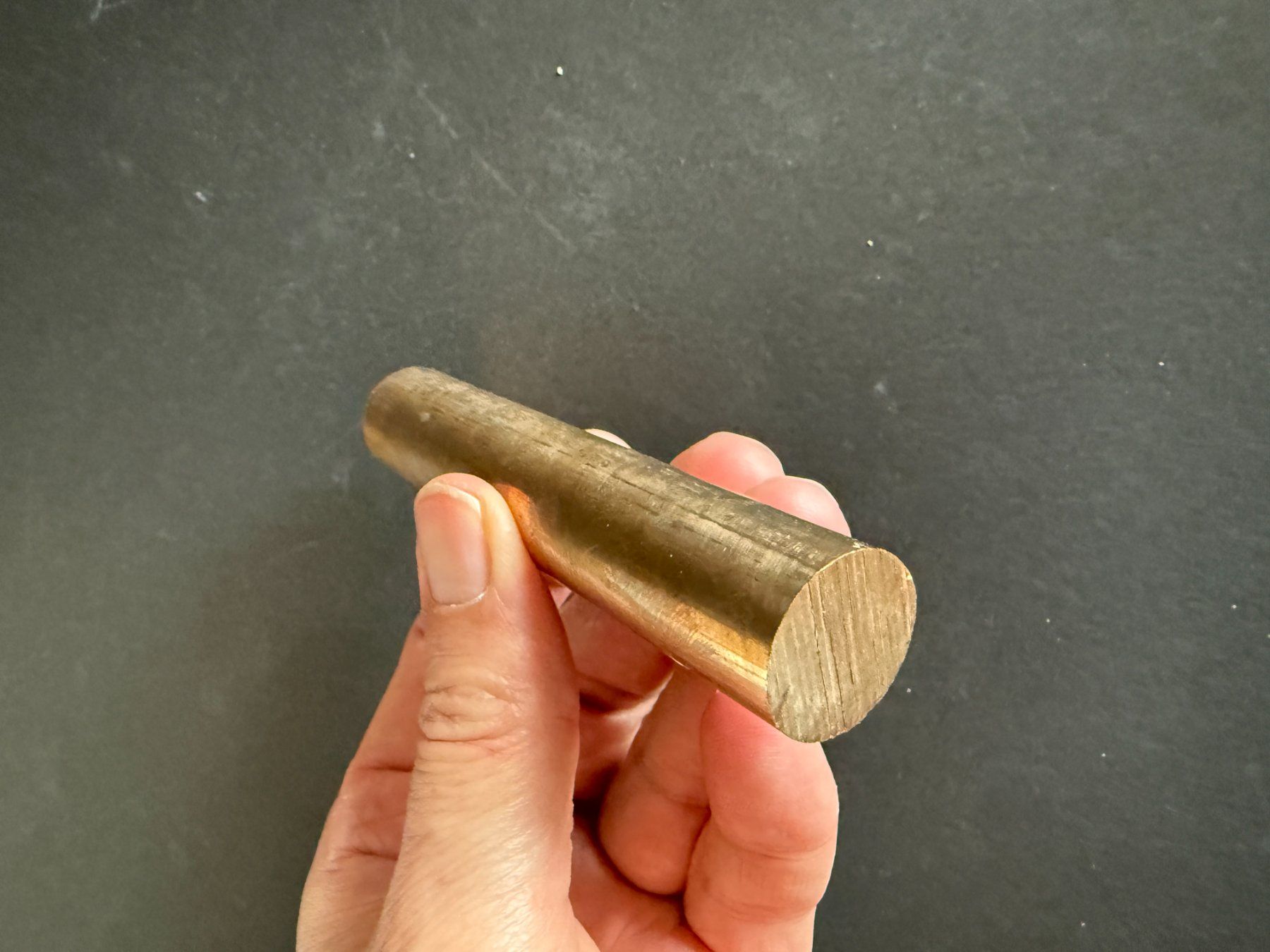 Metalli preziosi: Stab aus Phosphorbronze 20 x 100 mm, 280 g – Nuovo e nell'imballaggio originale da Lützelflüh-Goldb venduto da Elementis 1