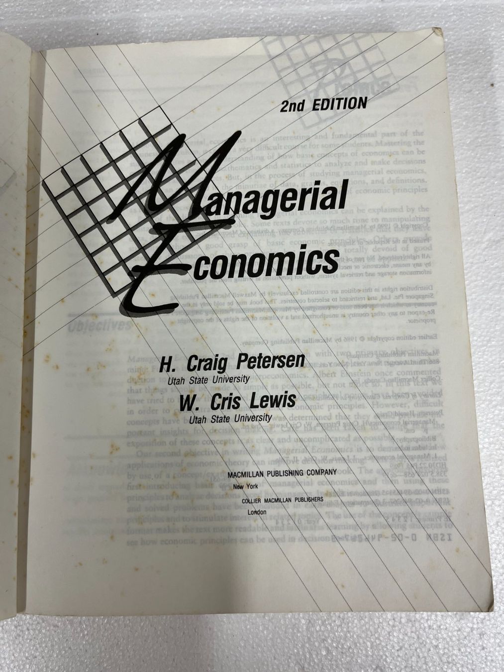 Bücher: English Buch Managerial Economics – Gebraucht aus Mumpf von dadaboygugu 1