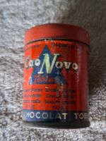 Dose Cacao Novo Chocolat Tobler Bern Vintage Sammlerstück