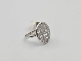 Ring Silber 925 Zirkonia Gr. 54