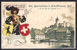 Schaffhausen, Centenarfeier 1901, Heleba