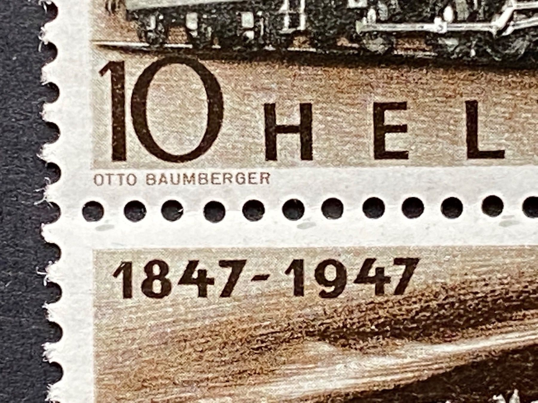 Alle Briefmarken: 278, postfrisch Viererblock, Gänsefüsschen auf den Marken – Gebraucht aus Aarau von hilde47 1