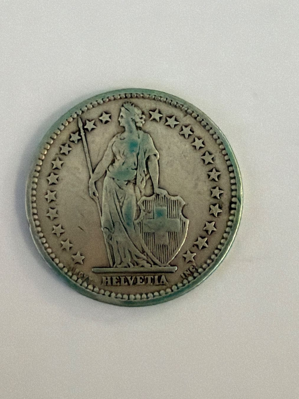 Alle Münzen: 2.- silber 1910 (11) – Gebraucht aus Bonstetten von juliestore 1