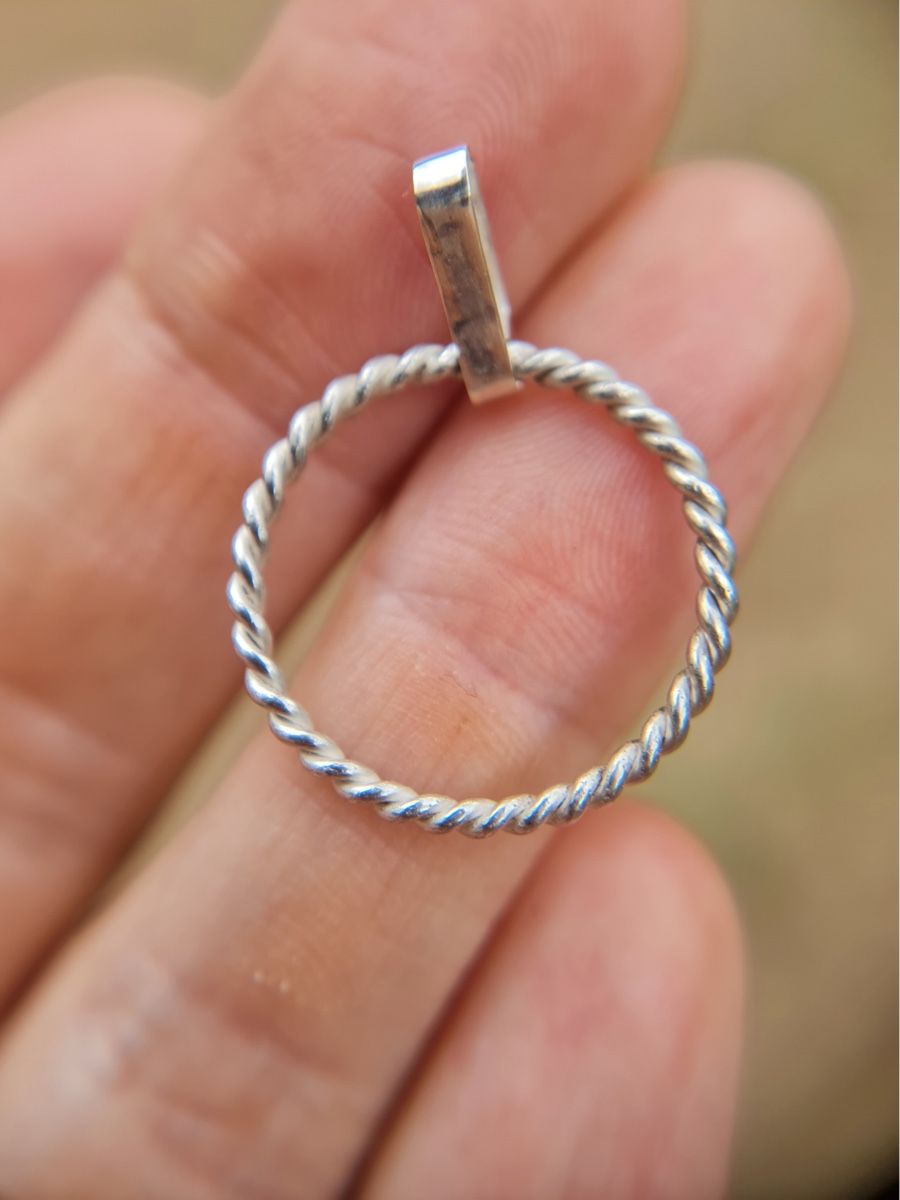 Ciondoli: Tensor Ring Anhänger in 925 Silber – Nuovo e nell'imballaggio originale da Olten venduto da Lulu_Amani 1