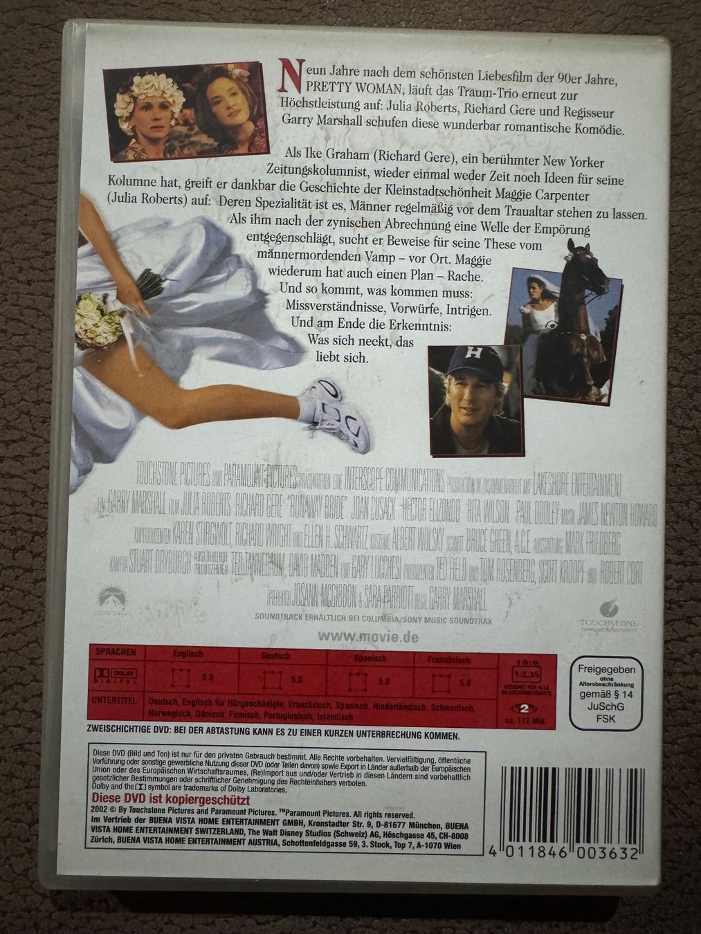 Tutti i DVDs: Die Braut die sich nicht traut – Usato da Dietikon venduto da MuNathy 1