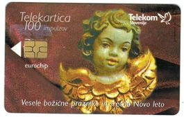 Telefonkarte Slowenien Chip 282 Engel