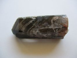 Quartz fantôme fumé brut, cristal naturel