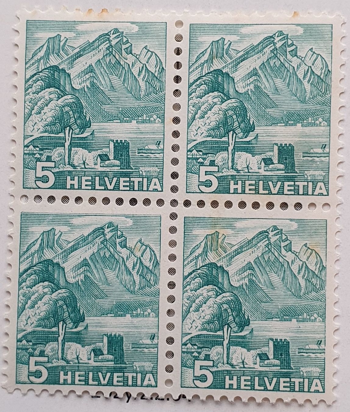 Tutti i francobolli: 202y.2.01 * DP Kat. 100.- – Usato da Balgach venduto da SIMEON27 1