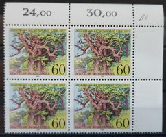 Deutschland-Mi 1356 ** Viererblock (24)