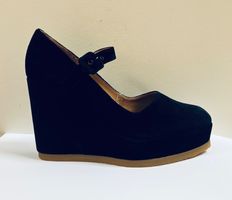 Castaner - Neue Wedges / Keilpumps - schwarz -  Grösse 39