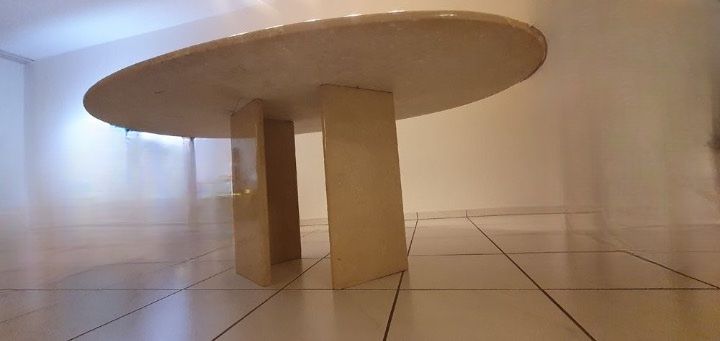 Tavoli: 100% Marmor Esstisch Tisch Beige Massiv – Usato da Zürich venduto da kleinervogel 2