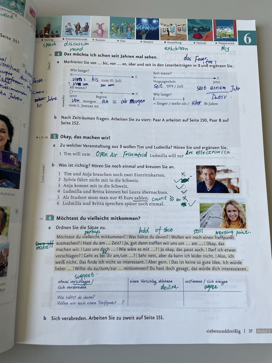 Bücher: Menschen A2 German Textbook – Gebraucht aus Uster von momogarden 1