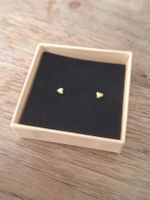 Filigrane Ohrringe Herzform 18K Gelbgold  (750)
