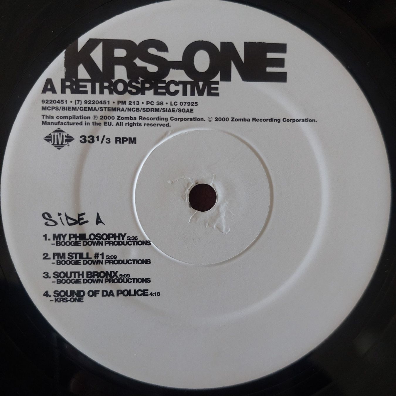 Schallplatten: KRS-One / BDP – A Retrospective 2x12" LP – Gebraucht aus Würenlingen von oli_ccy5 2