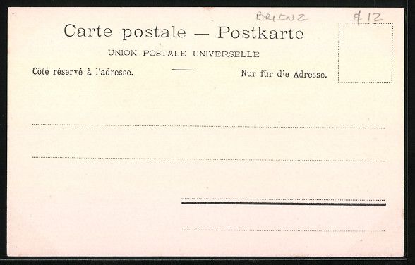 Cartes postales: AK Brienz, Häuserpartie am Ufer – D'occasion à Berlin par bartko-reher 1