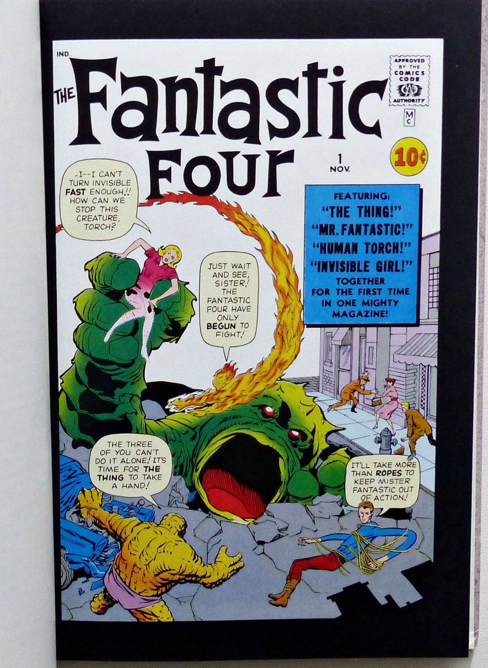 Comics: FANTASTIC FOUR 1-10 MARVEL MASTERWORKS JACK KIRBY & STAN LEE – Neu und originalverpackt aus Lugano von YouWantUS 1