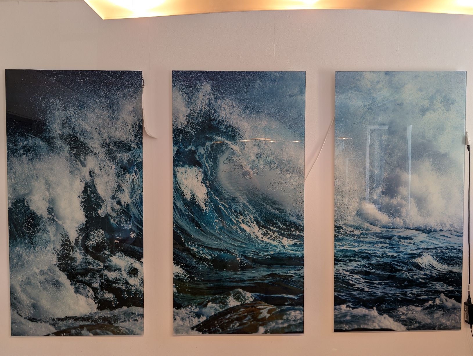 Foto & Immagini: Glasbild Triptyhon Wave 3/set – Usato da Olten venduto da wys_5vkv