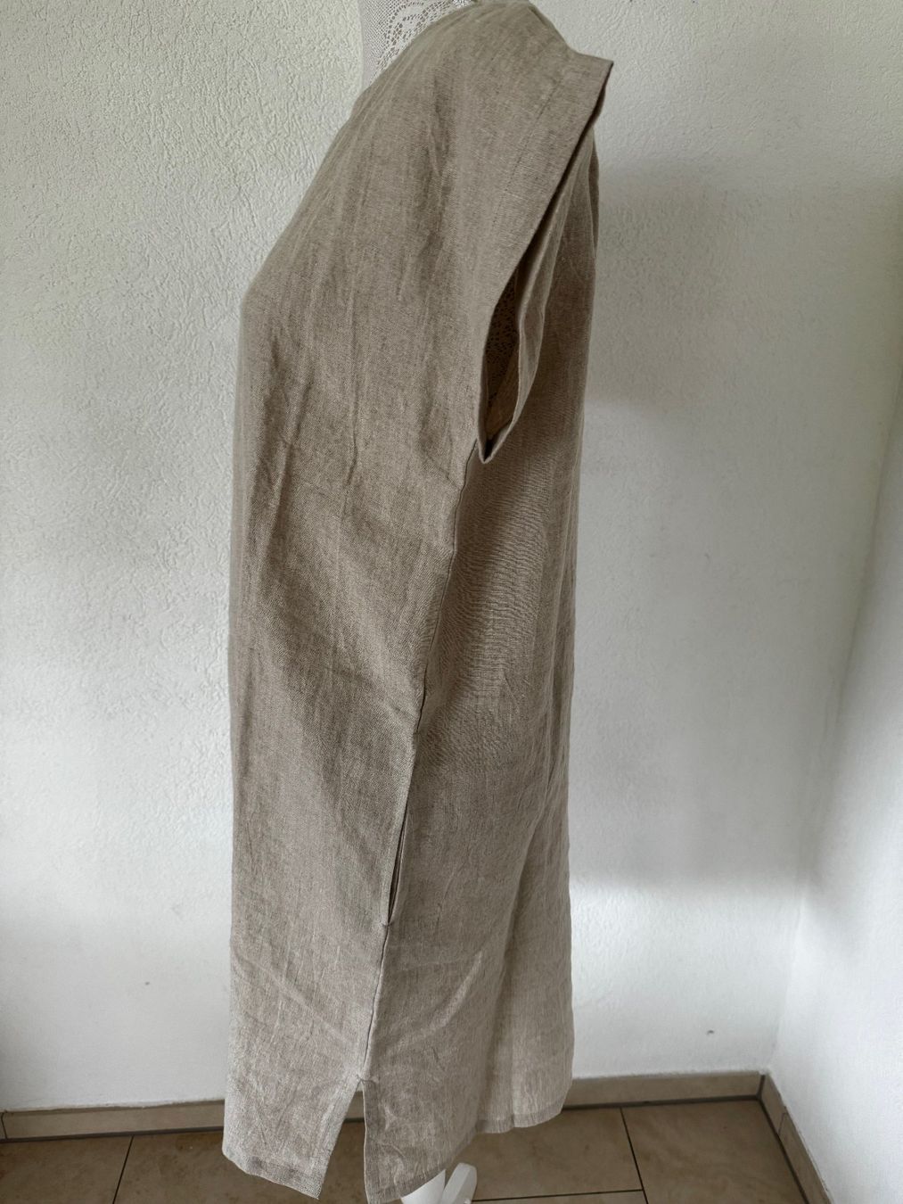 Vestiti: Neu Leinen Keid Moshi Gr. S Beige – Nuovo (secondo la descrizione) da Kirchdorf AG venduto da coco123 3