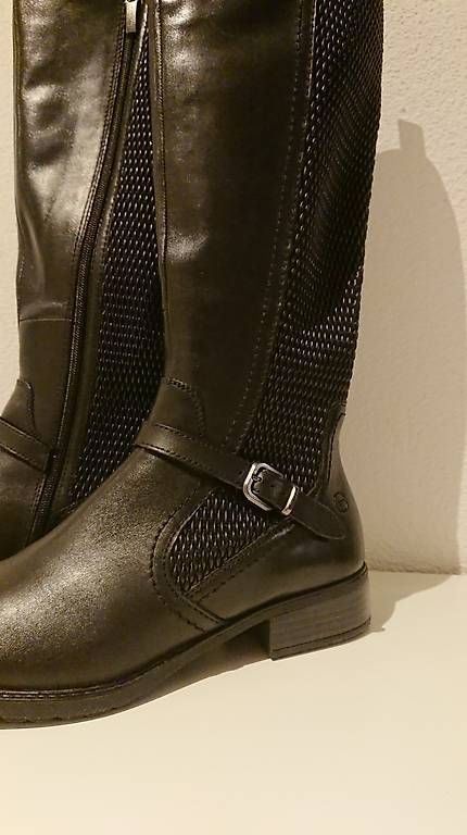Tamaris Scarpe da donna: Tamaris Stiefel schwarz, Grösse 41 – Usato da Boswil venduto da carfur