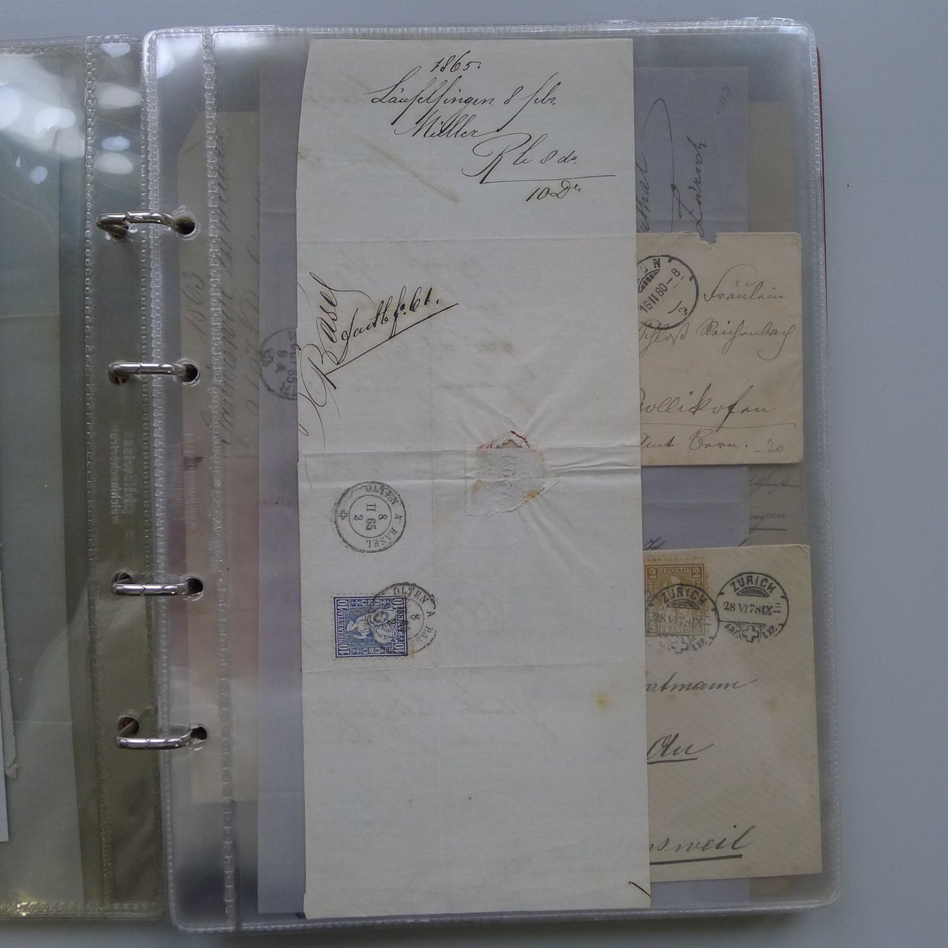 Alle Briefmarken: Starker Briefposten ab 1862: SITZENDE+ STEHENDE +Ziffermuste – Gebraucht aus Sursee von Luzernerraute 8