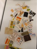 Faller Dekor-Bogen, Beschriftungen, mehr als 100 Sticker
