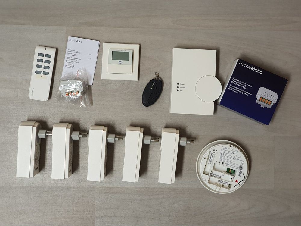 homematic CCU2 mit etlichem Zubehör (Gebraucht) in Wetzikon ZH für CHF ...