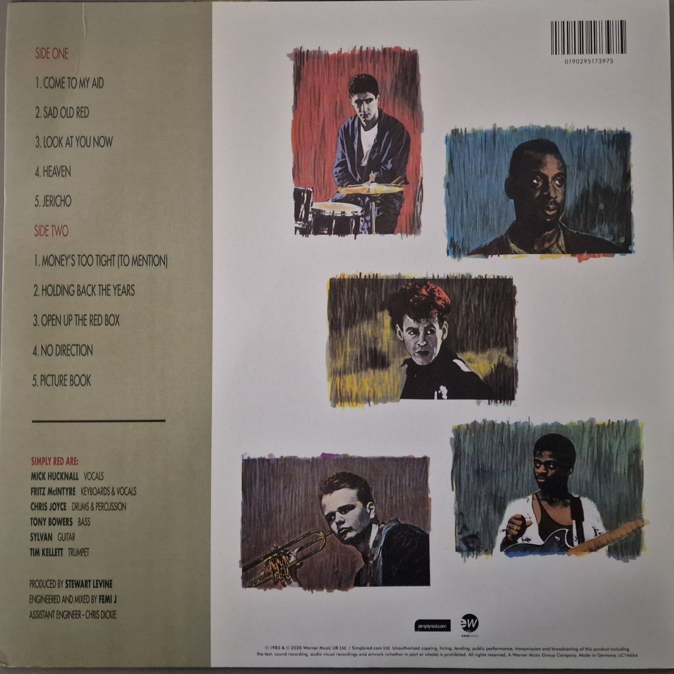 Dischi in vinile: Simply Red LP – Picture Book – Usato da Root venduto da atelier22 1