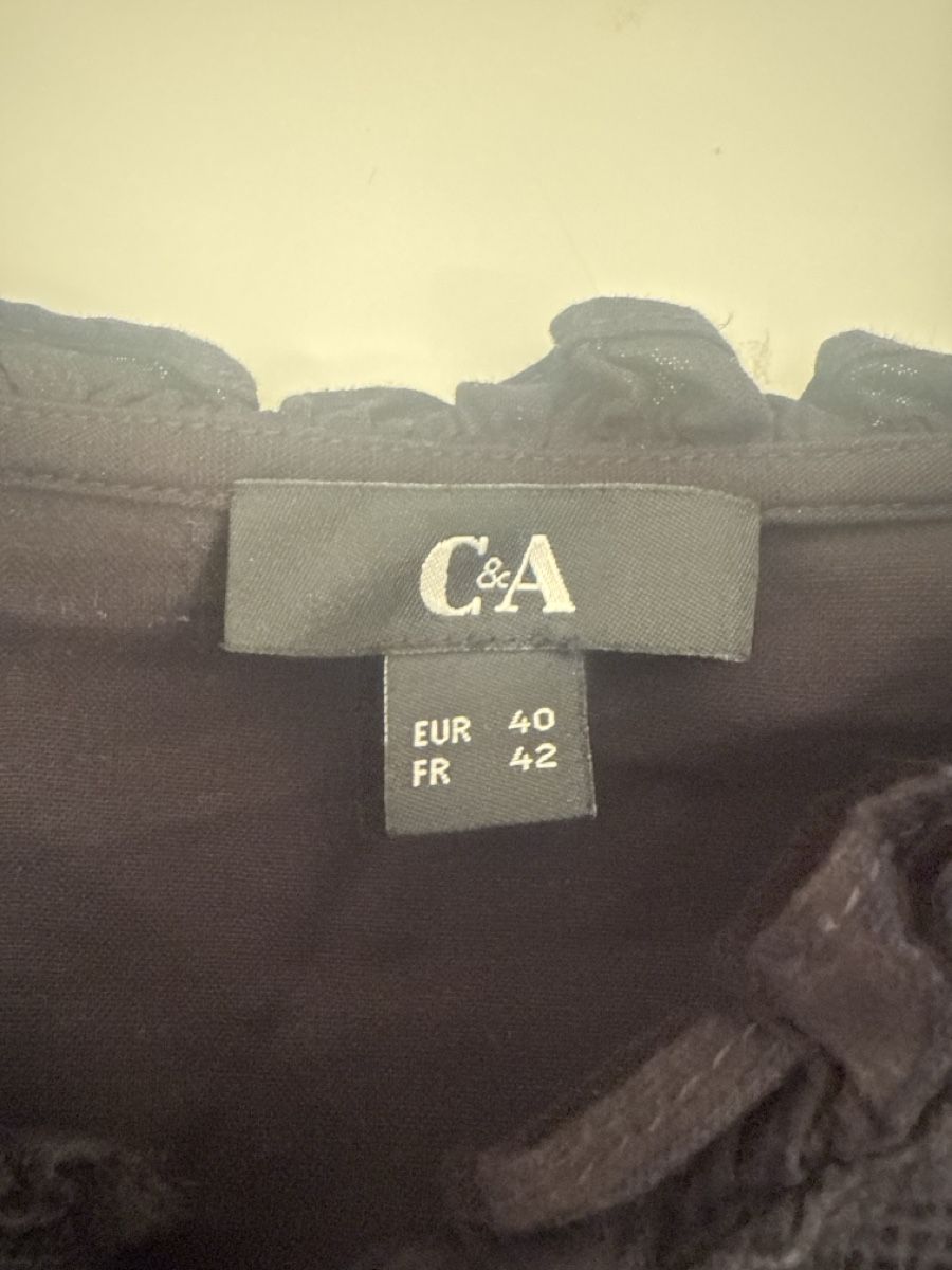 C&A Tops: C&A Damen Top, Schwarz, Grösse 40 – Neuf (Voir description) à Zürich par Hugsy30 1