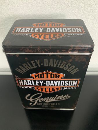 HARLEY DAVIDSON Vorratsdose für HD Fans / NEU